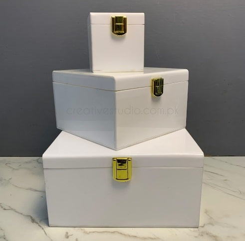 Acrylic Boxes Ideal For Cosmetics Gift Storage