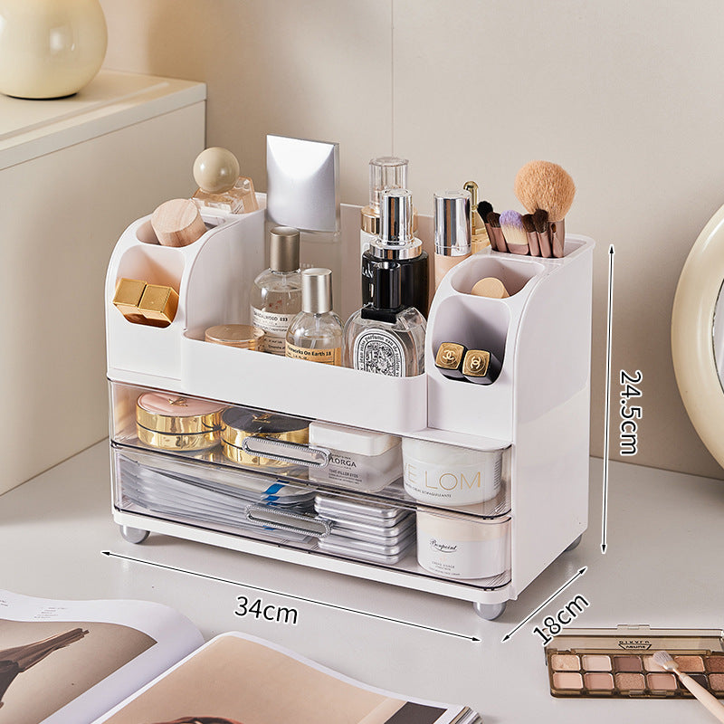 Household Cosmetics Storage Box Desktop Storage Rack