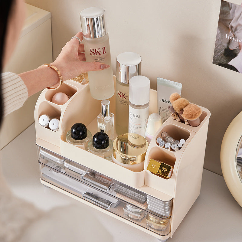 Household Cosmetics Storage Box Desktop Storage Rack
