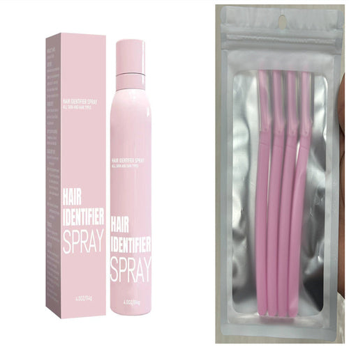 Hair Identifier Spray Set For Face Shaving Moisturizing Dermaplaner