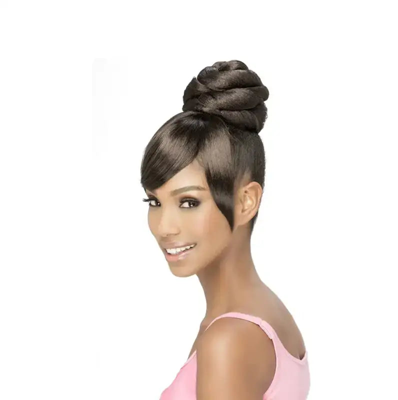 Sheila | Stylish Updo Ponytail Wig for Effortless Elegance