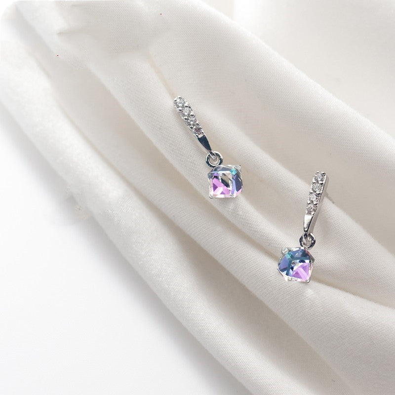 S925 Silver Earrings Women Fashion