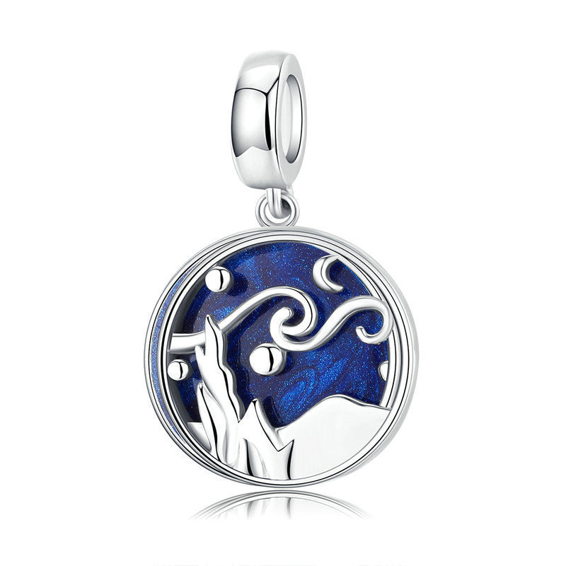 Fashion Jewelry Sterling Silver Star Pendant