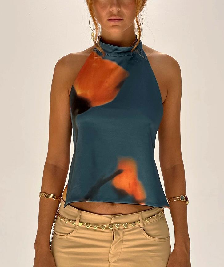 Fashion Special Women's Clothing Halter Elegant Top