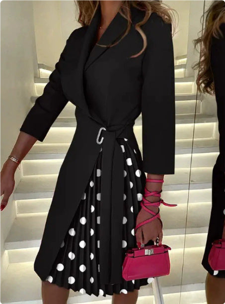 Fashion Personality Bandage Dress Women