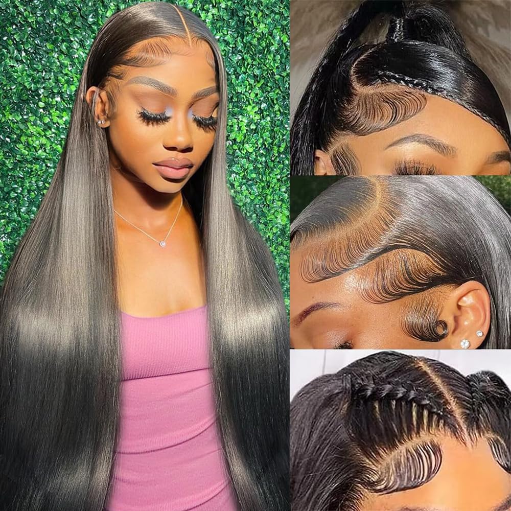 Burford Glow 13x6 Lace Front Straight Human Hair Wig