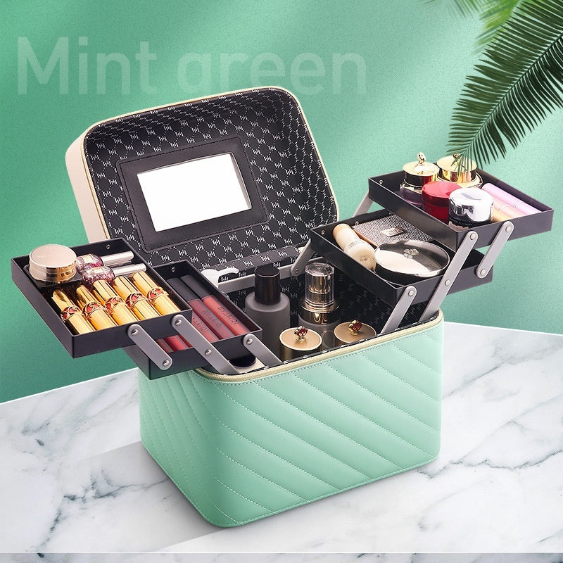Large-capacity Cosmetics Storage Box Women's Portable
