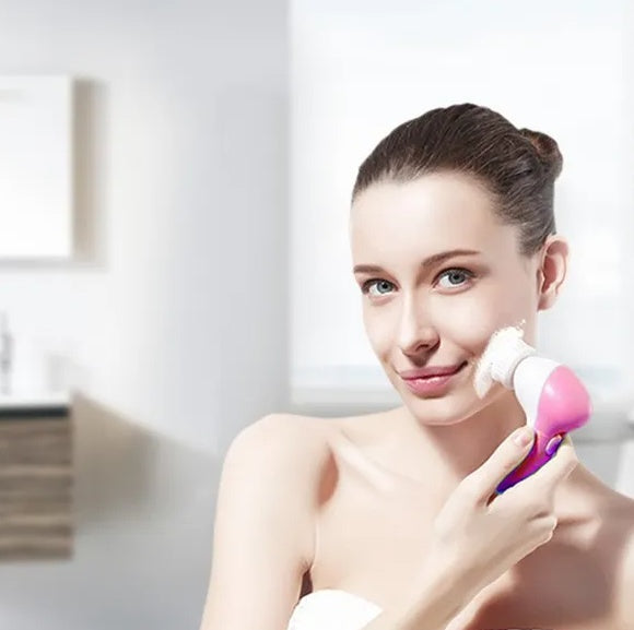 Burford Glow 5-in-1 Electric Facial Cleansing Brush
