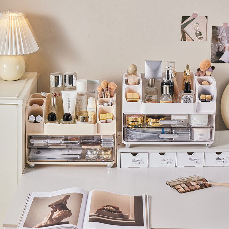 Household Cosmetics Storage Box Desktop Storage Rack