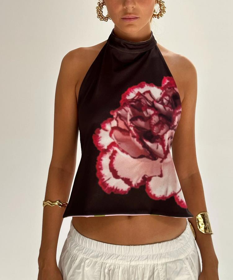 Fashion Special Women's Clothing Halter Elegant Top