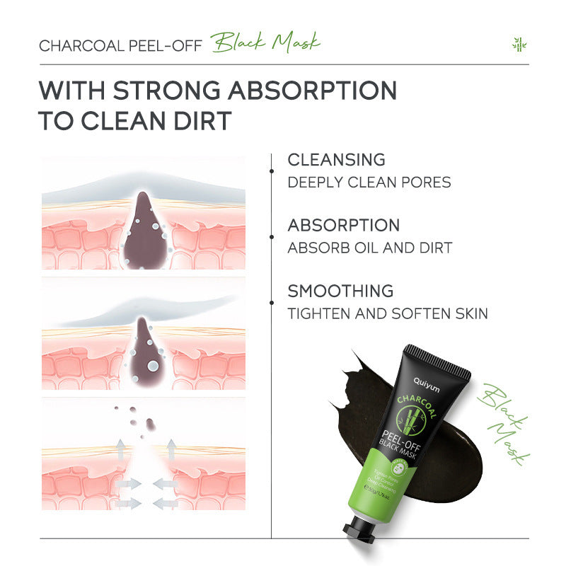 Bamboo Charcoal Tearing Mask 50g Softening Skin