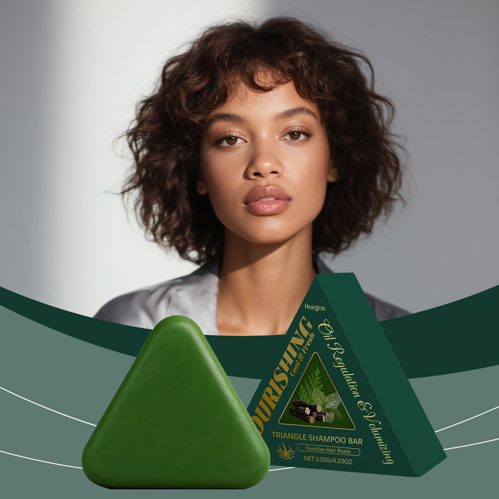 Herbal Nourishing Shampoo Soap Care Hair Cleansing Hair