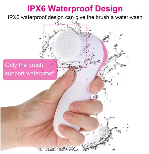 Burford Glow 5-in-1 Electric Facial Cleansing Brush