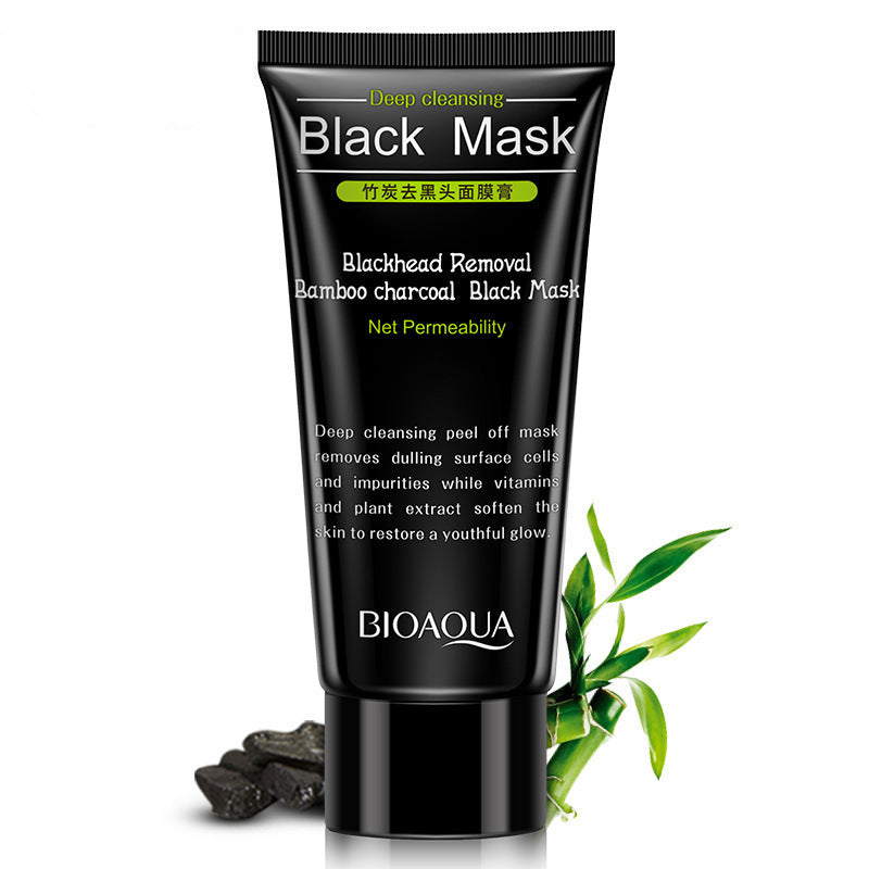 Bamboo Charcoal Desalination Blackhead Mask Cream Cleansing Nasal Patch