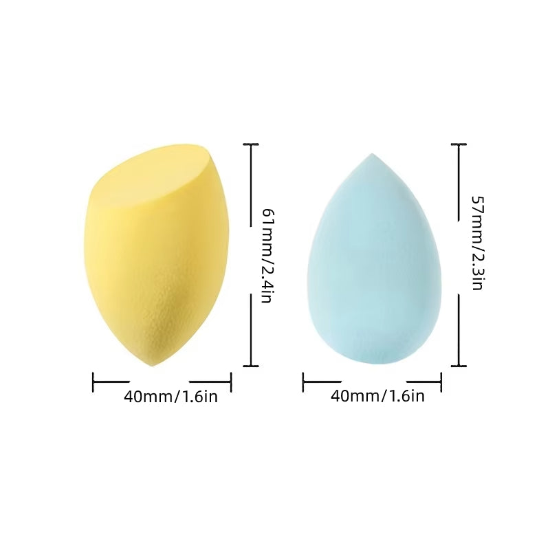 Burford Glow Makeup Sponge Blender Set – 10 Pcs