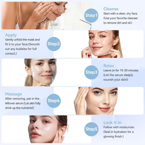 Burford Glow Deep Collagen Anti-Wrinkle Lifting Face Mask
