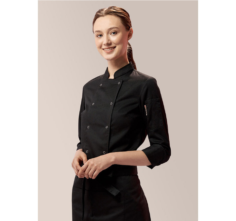 Chef's Clothing Women's Long Sleeve Slim Fashion Catering
