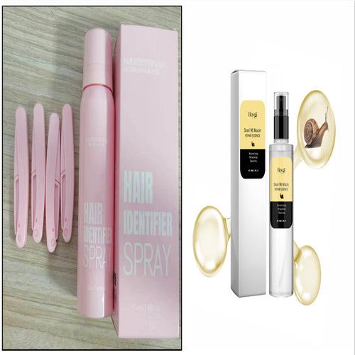 Hair Identifier Spray Set For Face Shaving Moisturizing Dermaplaner