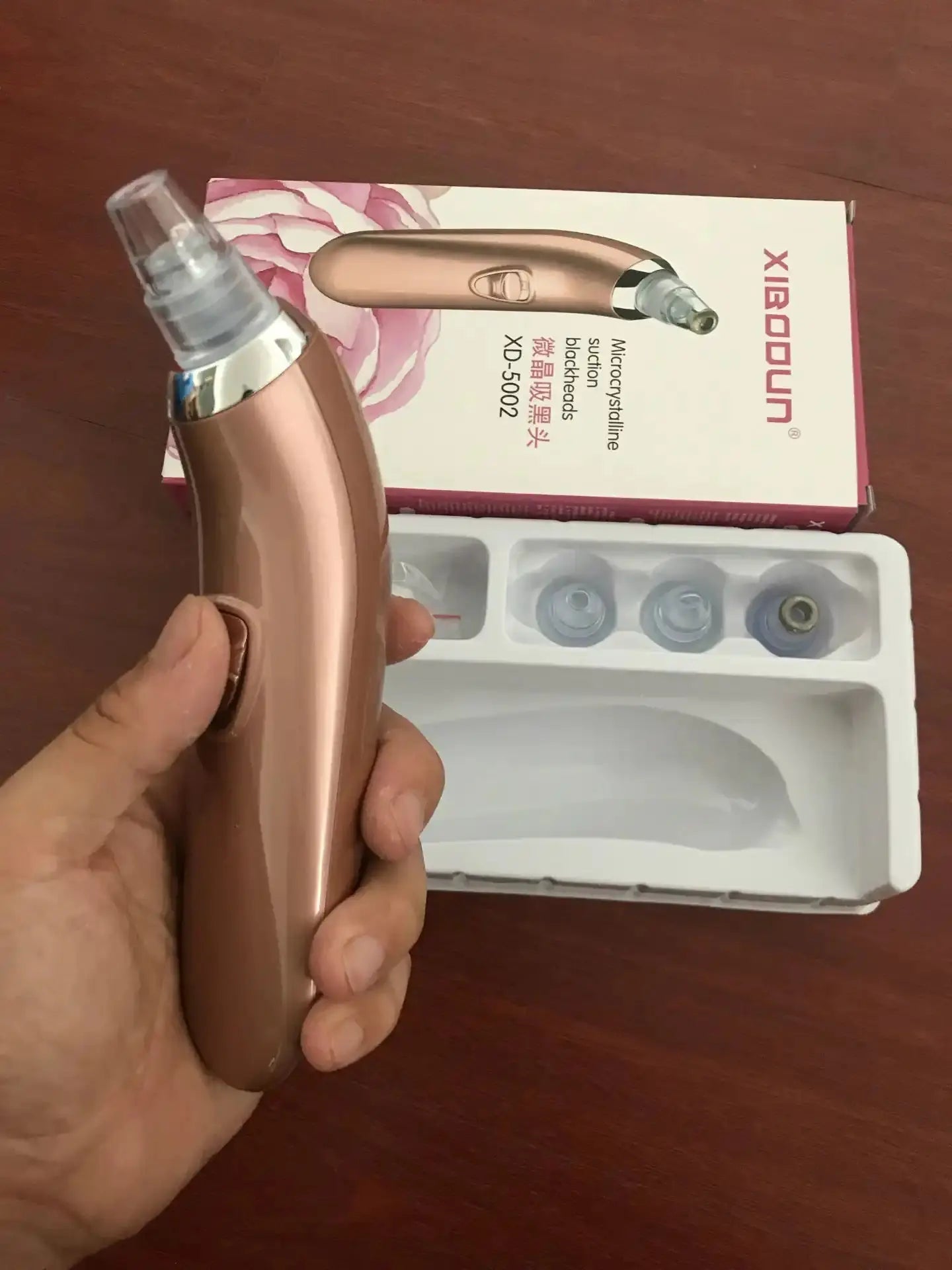 Blackhead Remover Pore Vacuum Cleaner Device | Burford Glow