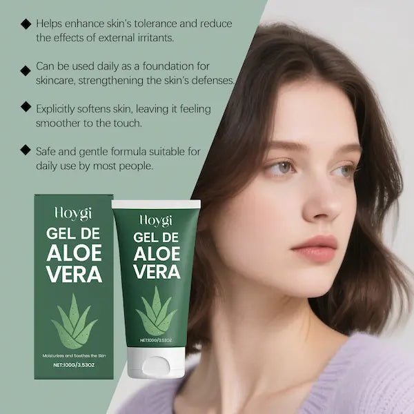 Aloe Vera Soothing & Repairing Gel 100g | Burford Glow