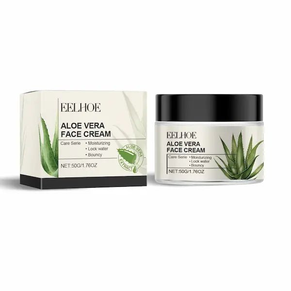 Aloe Vera Soothing Face Cream with Vitamin C & E | Burford Glow