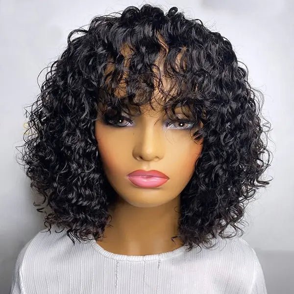 Burford Glow Water Wave Bob Wig – Full Machine Made