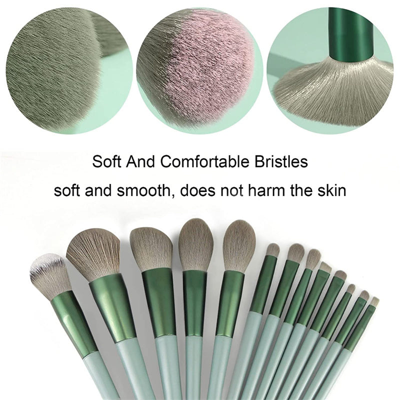 Burford Glow 13-Piece Essential Makeup Brush Set