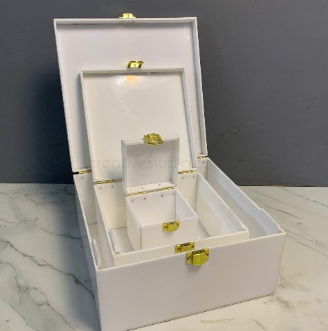 Acrylic Boxes Ideal For Cosmetics Gift Storage