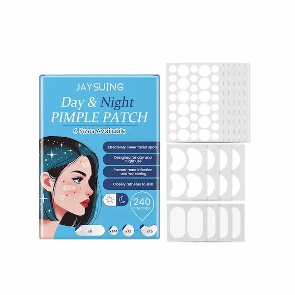 Day & Night Pimple Patches – Tea Tree & Vitamin E Acne Dots