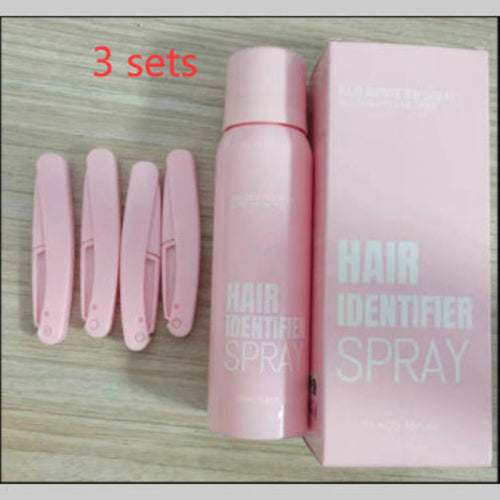 Hair Identifier Spray Set For Face Shaving Moisturizing Dermaplaner