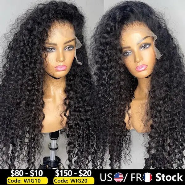 Deep Wave T-Part Human Hair Wig | Burford Glow