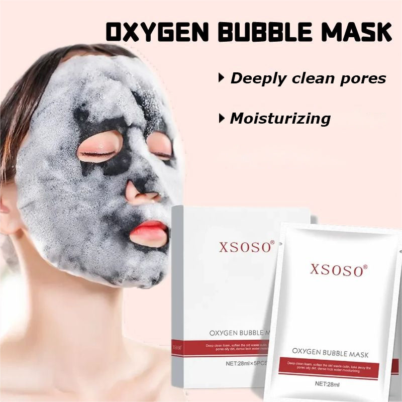 Burford Glow Bubble Face Mask — Deep Cleansing & Pore Tightening