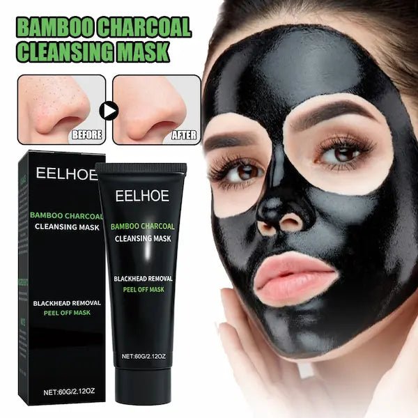 Charcoal Blackhead Peel-Off Mask – Deep Pore & T-Zone Oil Control
