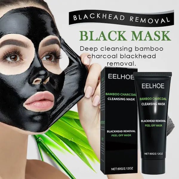 Charcoal Blackhead Peel-Off Mask – Deep Pore & T-Zone Oil Control