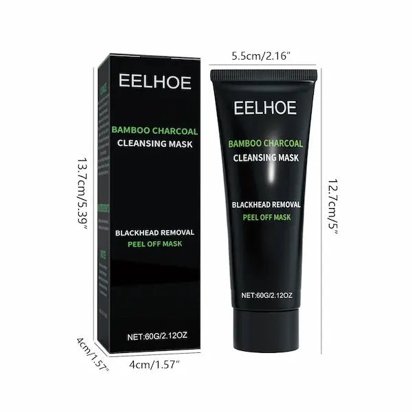 Charcoal Blackhead Peel-Off Mask – Deep Pore & T-Zone Oil Control