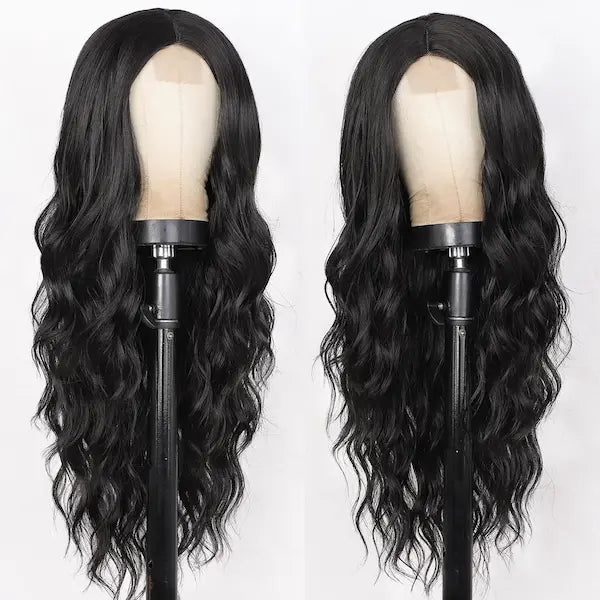 Long Curly Lace Front Wig – Heat-Resistant, 16 Colour Options