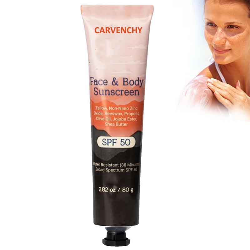 Natural Mineral Sunscreen – Face & Body Moisturizing SPF