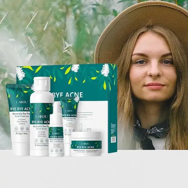 Complete 5-Piece Facial Skincare Set | Burford Glow