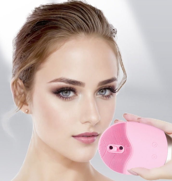 Silicone Sonic Facial Cleansing Brush USB Rechargeable | Burford Glow