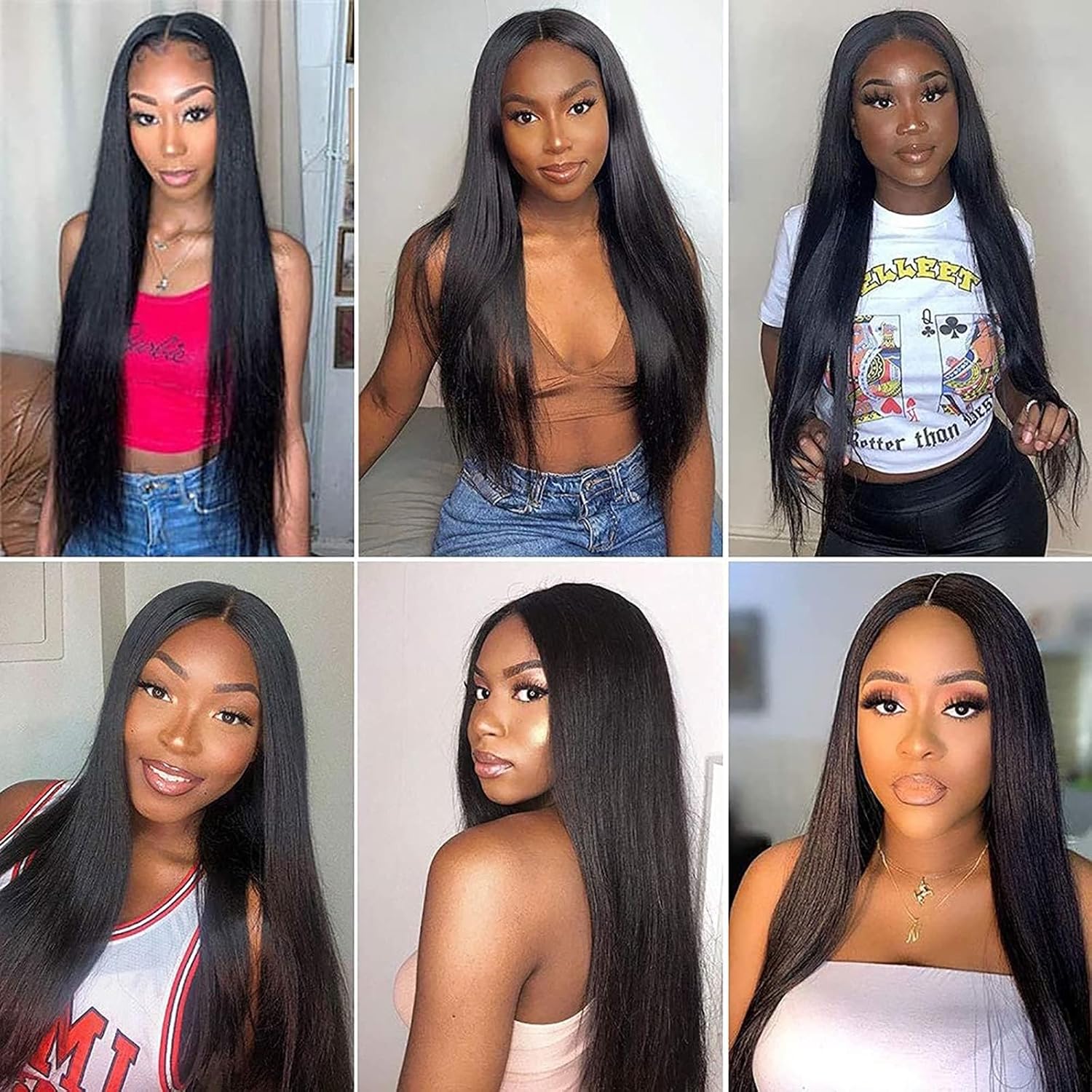 Burford Glow 4x4 Lace Closure Straight Human Hair Wig