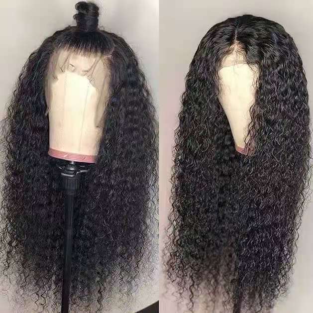 Front Lace Long Curly Wig – Exotic Glamour Style