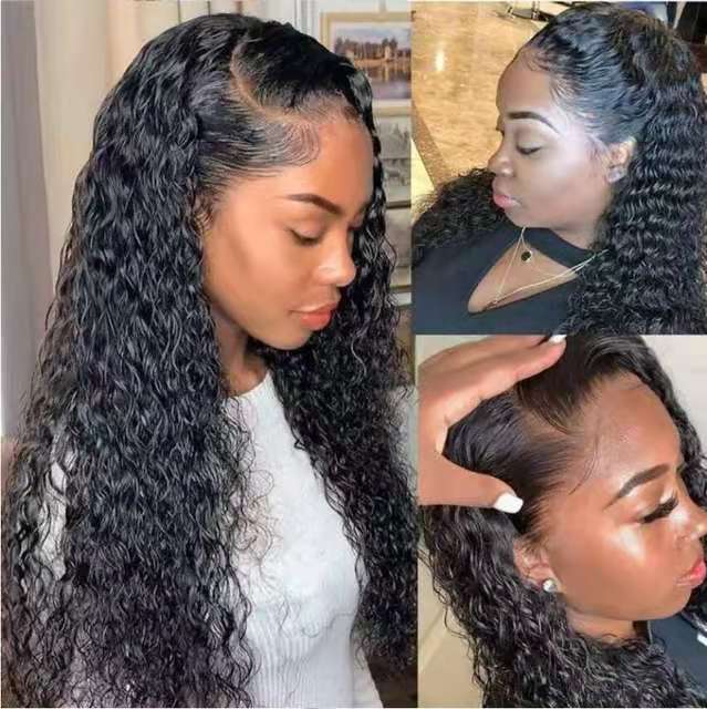 Front Lace Long Curly Wig – Exotic Glamour Style