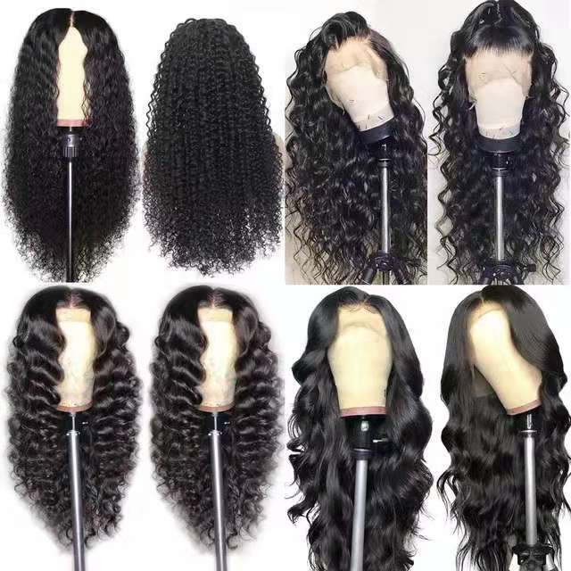 Front Lace Long Curly Wig – Exotic Glamour Style
