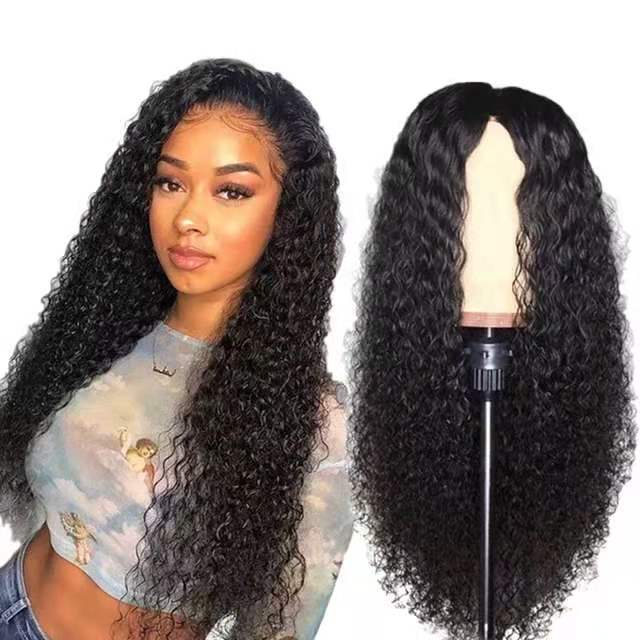 Front Lace Long Curly Wig – Exotic Glamour Style