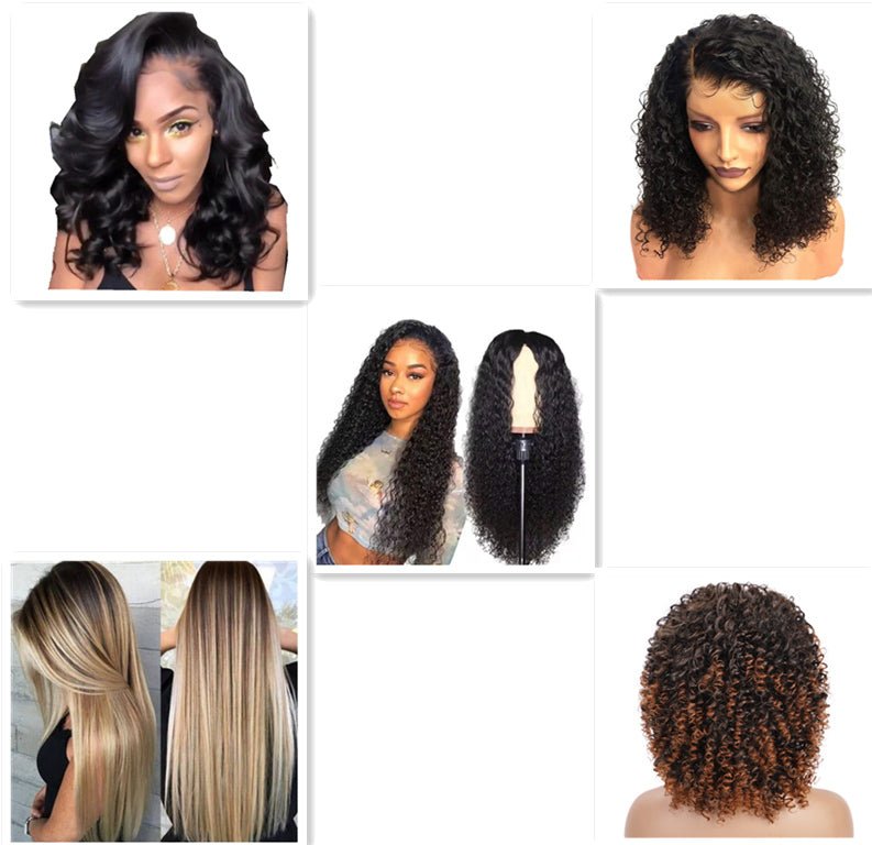Front Lace Long Curly Wig – Exotic Glamour Style