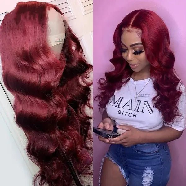 Body Wave Lace Front Human Hair Wig – 150% & 210% Density