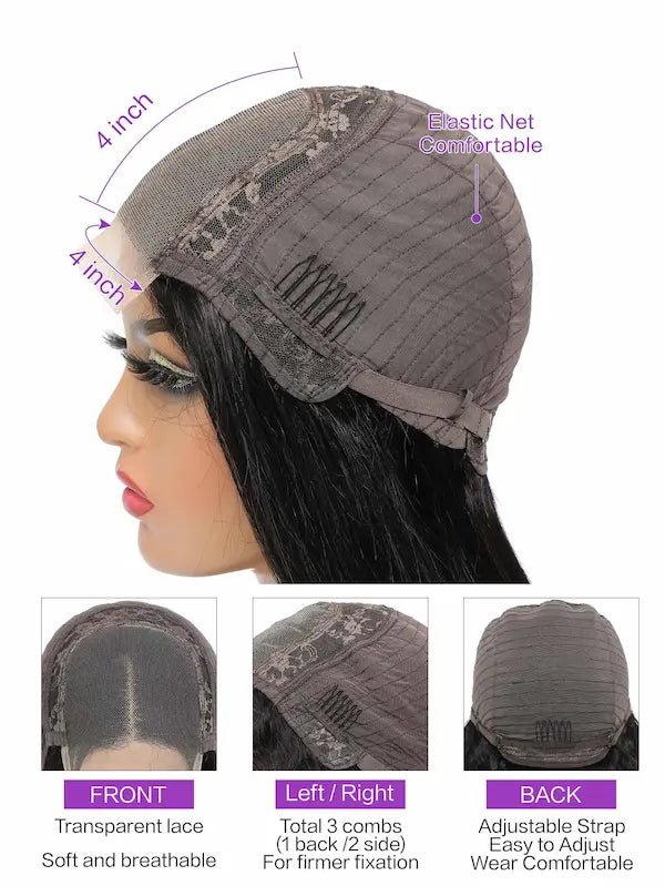 Burford Glow Human Hair Lace Front Wig – 150 Density