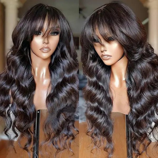 Burford Glow Body Wave Wig – 150% Density Human Hair