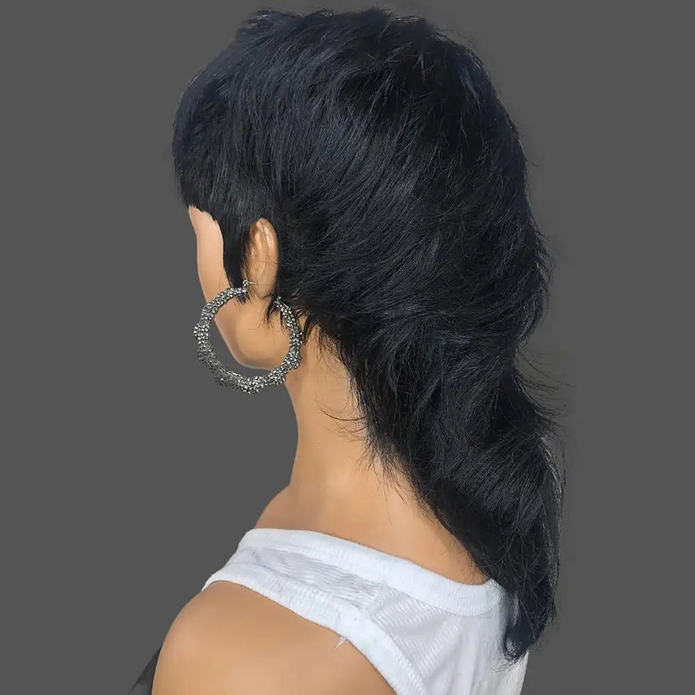 Burford Glow Human Hair Wig with Bangs – Exotic Style