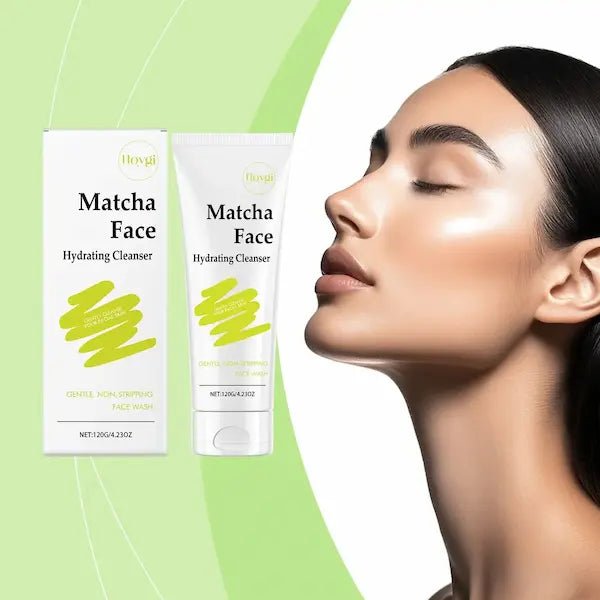 Matcha & Vitamin E Gentle Moisturizing Facial Cleanser 120g | Burford Glow